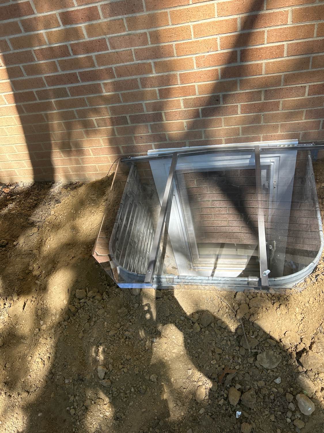 Basement window installation project 7